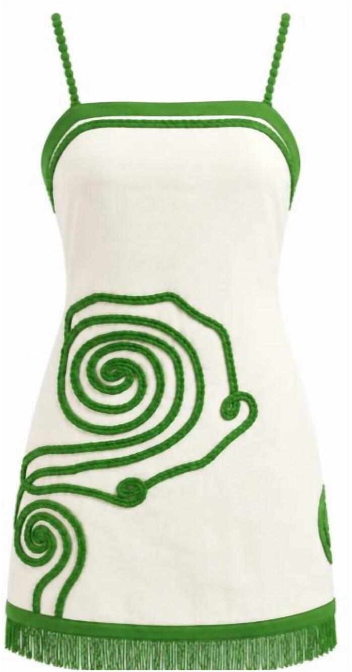 NEW ANNA CATE women's halley dress in verde